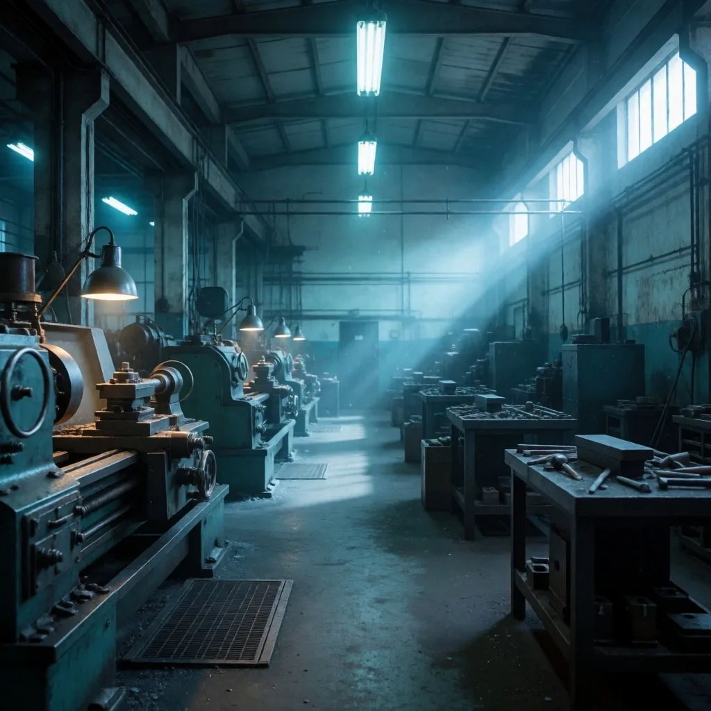 Interior de pyme industrial argentina